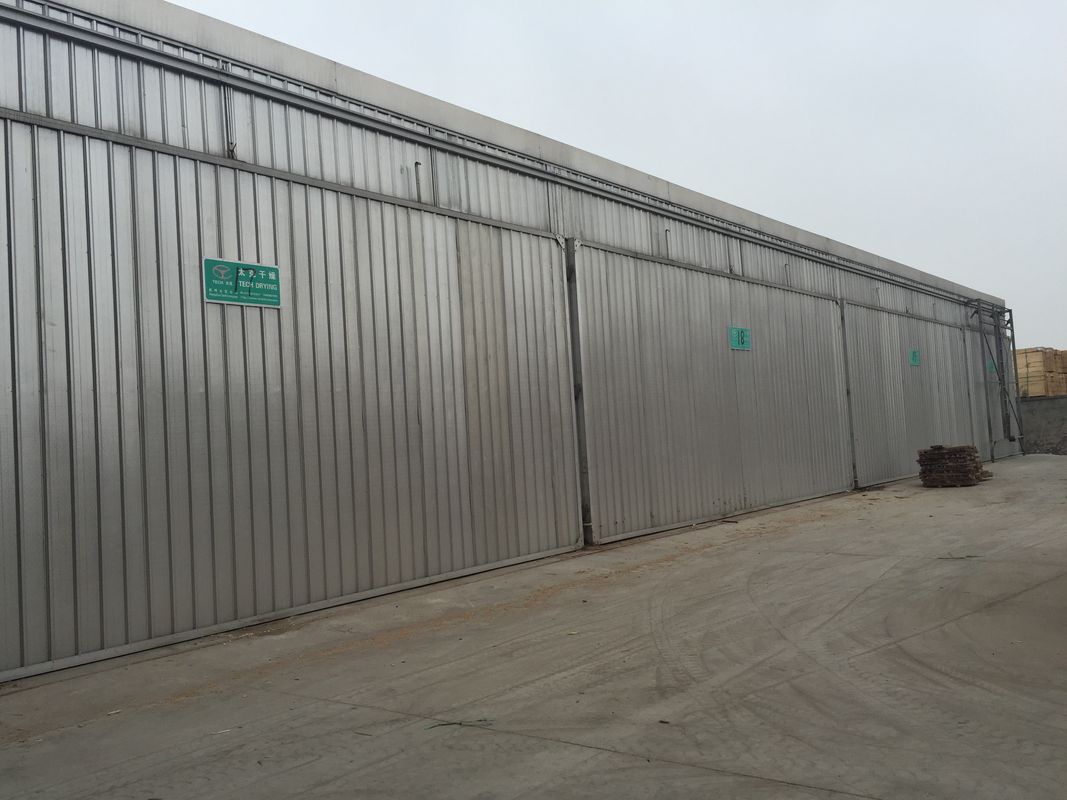 All aluminum fully automatic steam heating 60m3 timber drying system