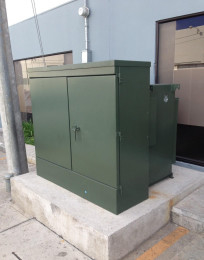 Pad mounted transformer